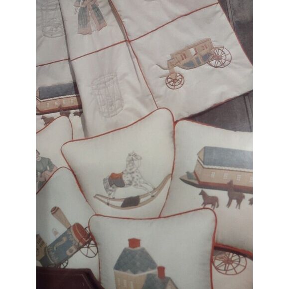 5/$25 Cathy Needlecraft Quilting Rocking Horse Pillow Kit  #7108 12 x 12” - Picture 3 of 4